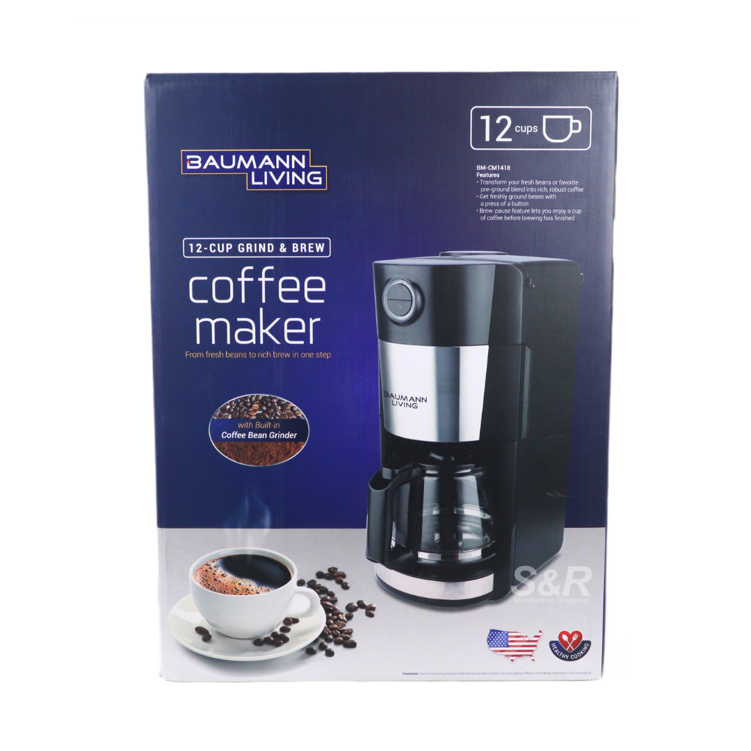 Baumann Living 12-Cup Coffee Maker BM-CM1418